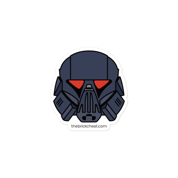 Dark Trooper Minifigure Helmet Sticker