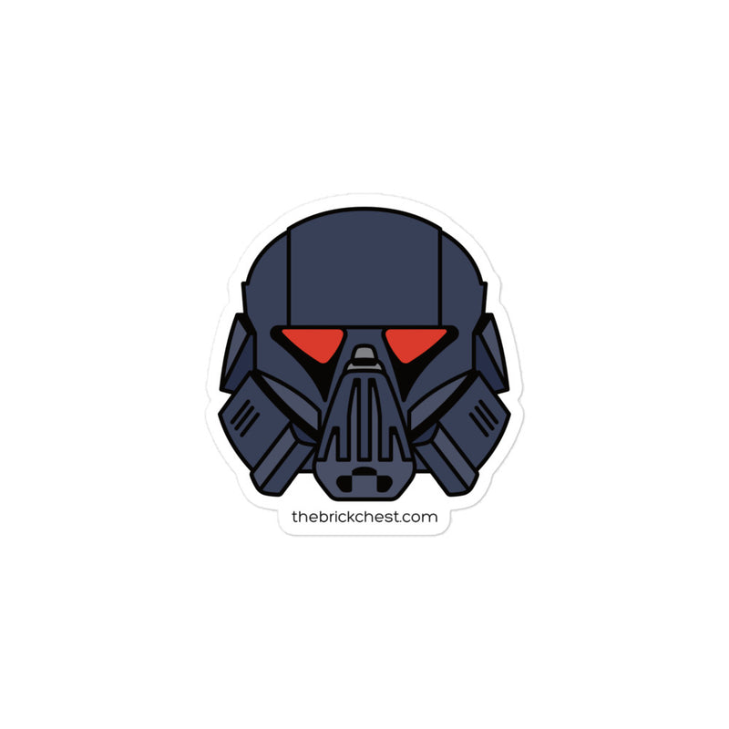 Dark Trooper Minifigure Helmet Sticker