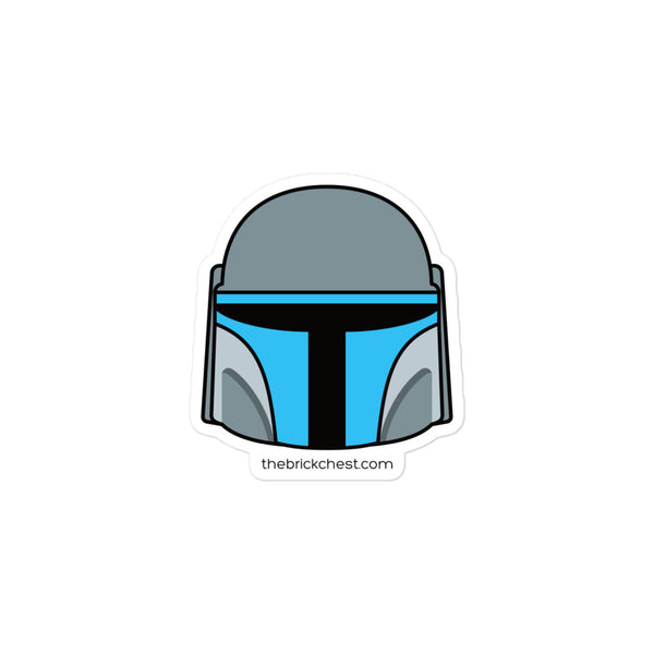 Death Watch Minifigure Helmet Sticker