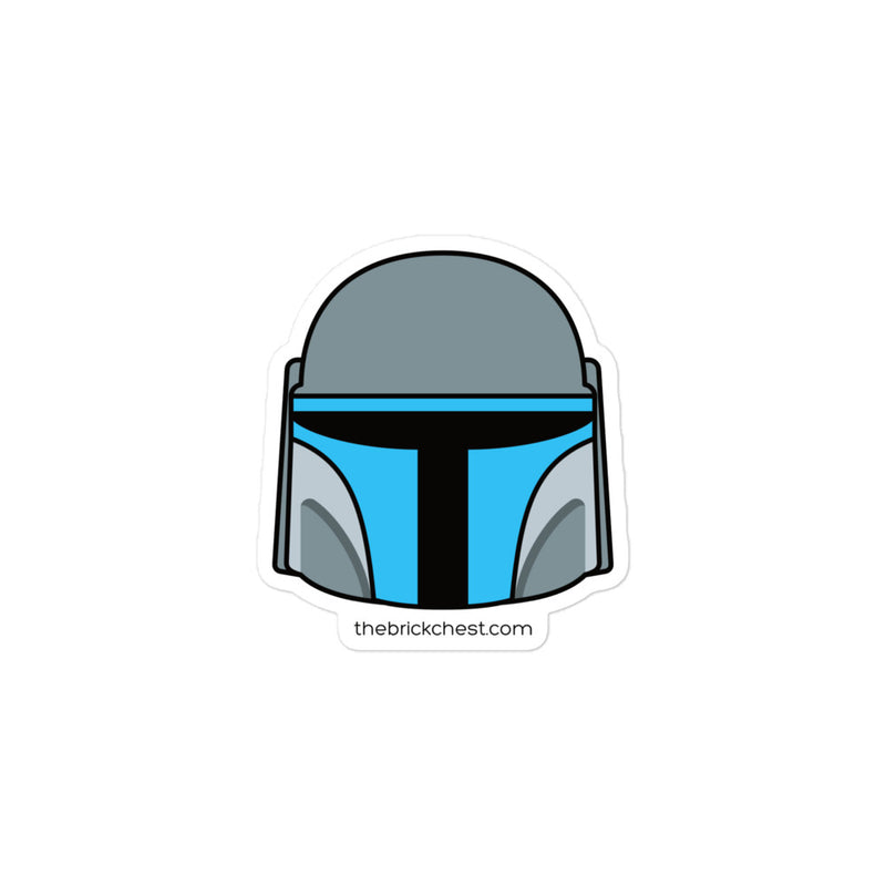 Death Watch Minifigure Helmet Sticker