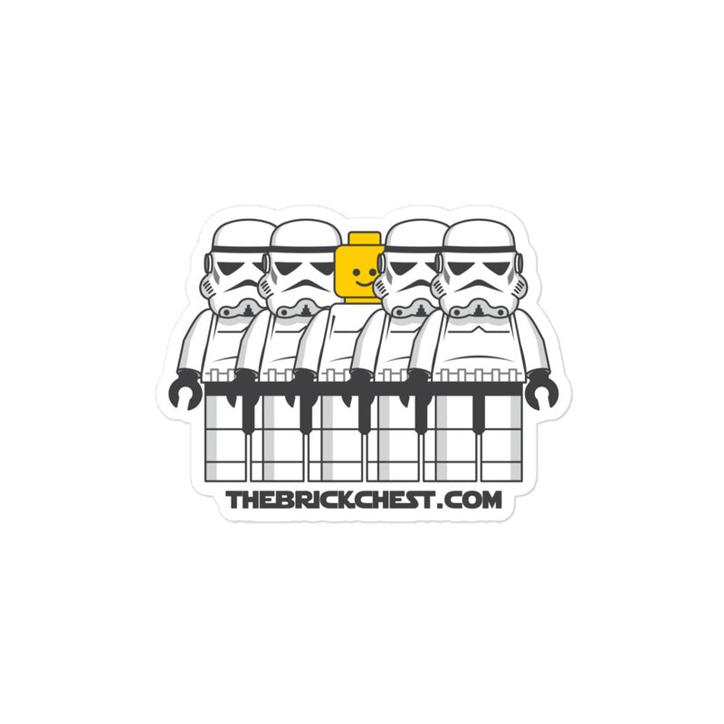 Stormtrooper Minifigures Bubble-free stickers