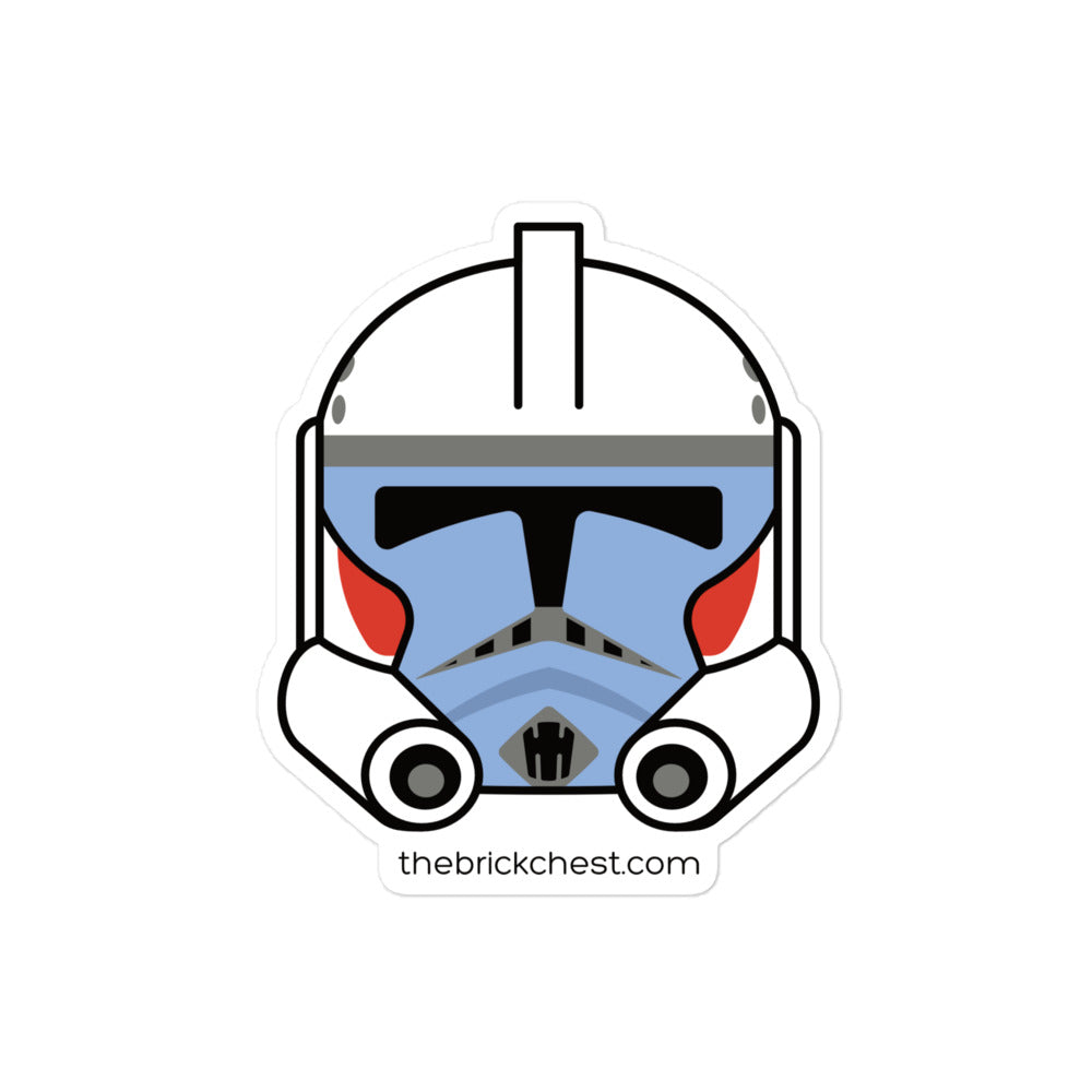 Arc Trooper Minifigure Helmet Sticker