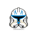 Captain Rex Phase 2 Minifiguren-Helmaufkleber