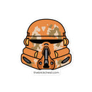 Clone Airborne Trooper Minifiguren-Helm Sticker