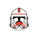 Clone Shock Trooper 2 Minifigure Helmet Sticker