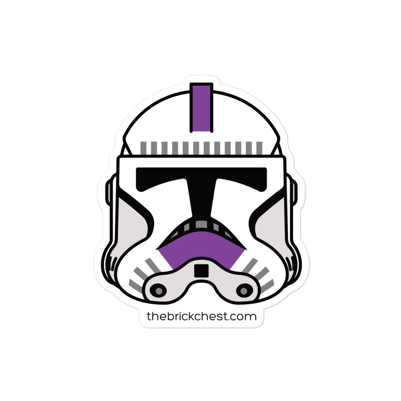 Clone Trooper 187th Legion Minifigure Helmet Sticker