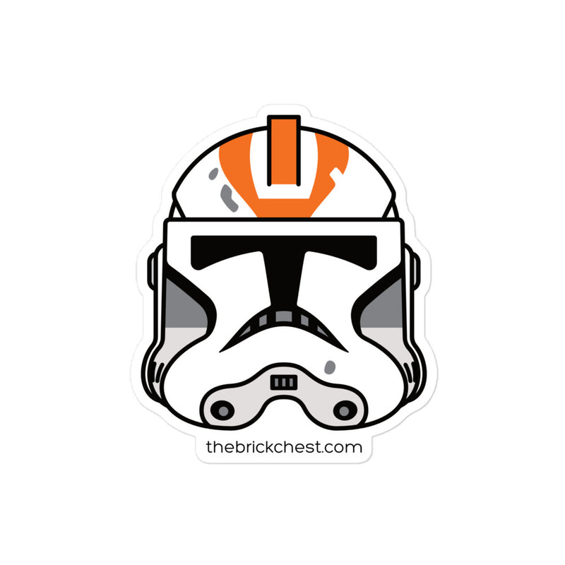 Clone Trooper 212th Attack Battalion Minifigure Helmet Sticker