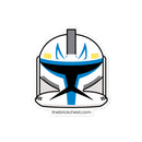 Clone Trooper Rex Phase 1 Minifigure Helmet Sticker