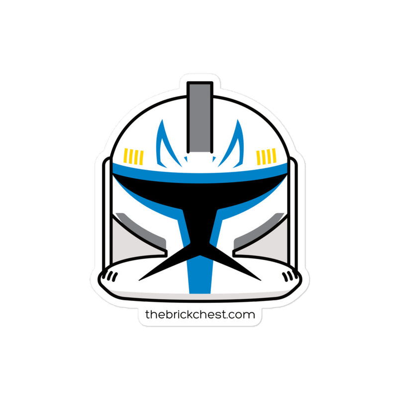 Clone Trooper Rex Phase 1 Minifigure Helmet Sticker