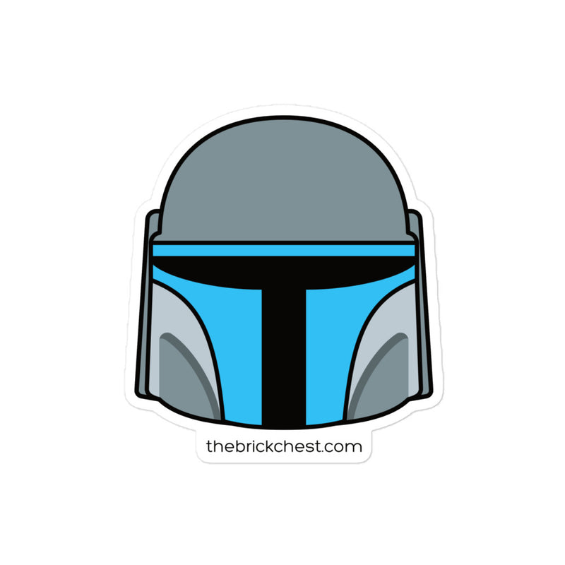 Death Watch Minifigure Helmet Sticker