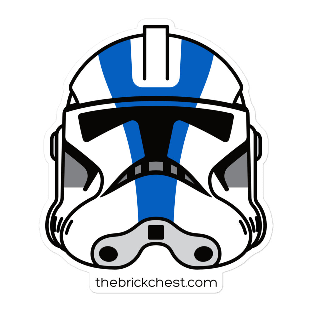 501st Legion Minifigure Helmet Sticker