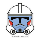 Arc Trooper Minifigure Helmet Sticker