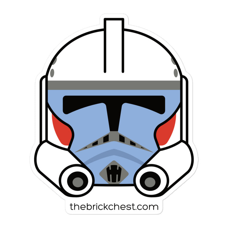 Arc Trooper Minifigure Helmet Sticker