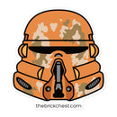 Clone Airborne Trooper Minifiguren-Helm Sticker