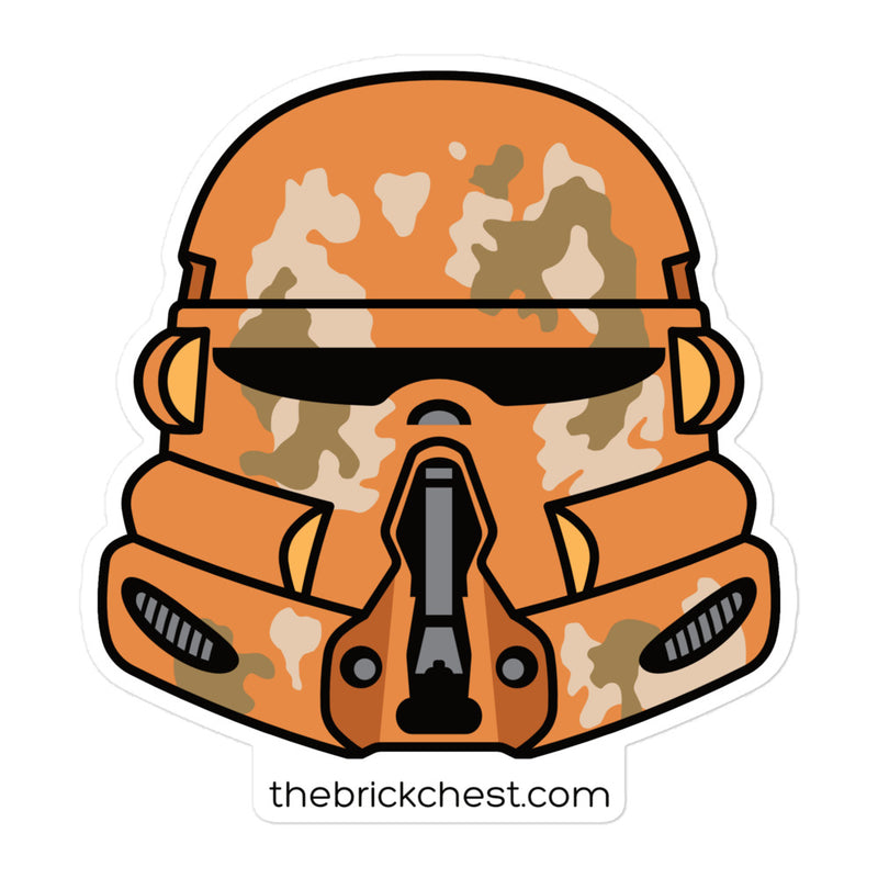 Clone Airborne Trooper Minifigure Helmet Sticker