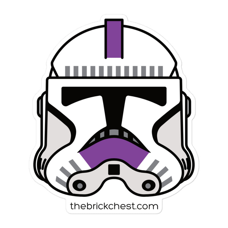 Clone Trooper 187th Legion Minifigure Helmet Sticker