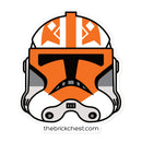 Clone Trooper 332. Kompanie Minifiguren-Helm Sticker