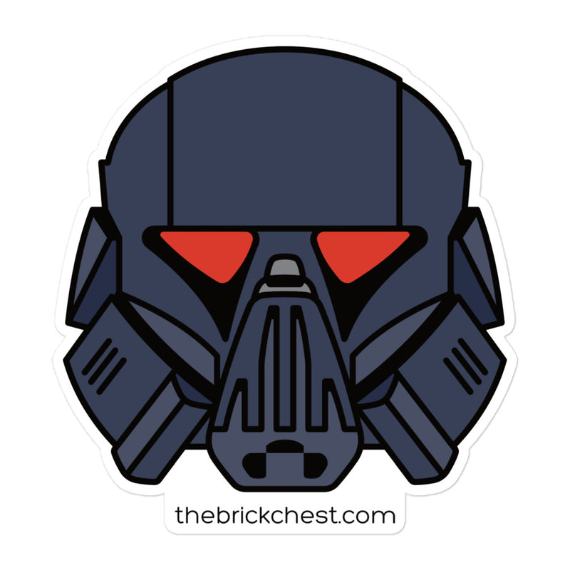 Dark Trooper Minifigure Helmet Sticker