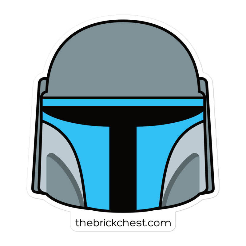 Death Watch Minifigure Helmet Sticker