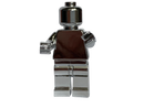 Benutzerdefinierte Lego Gold &amp; Chrom Minifigur