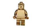 Benutzerdefinierte Lego Gold &amp; Chrom Minifigur