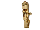 Benutzerdefinierte Lego Gold &amp; Chrom Minifigur