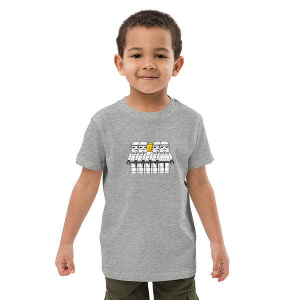 Brick Galactic Trooper Minifigures Organic cotton kids t-shirt