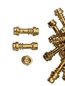 Custom Lego Gold & Chrome Plated Lightsaber Hilt