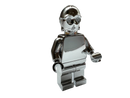 Custom Lego Gold & Chrome C3PO Minifigure