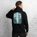 Der Ziegelstein in der Brust Xray Lego Style Unisex Hoodie