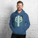 Der Ziegelstein in der Brust Xray Lego Style Unisex Hoodie
