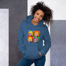 Warhol Art Style Custom Lady Minifigur Kopf Unisex Hoodie