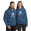 Skeleton Minifigure Head Pirate Crossbones Flag Unisex Hoodie
