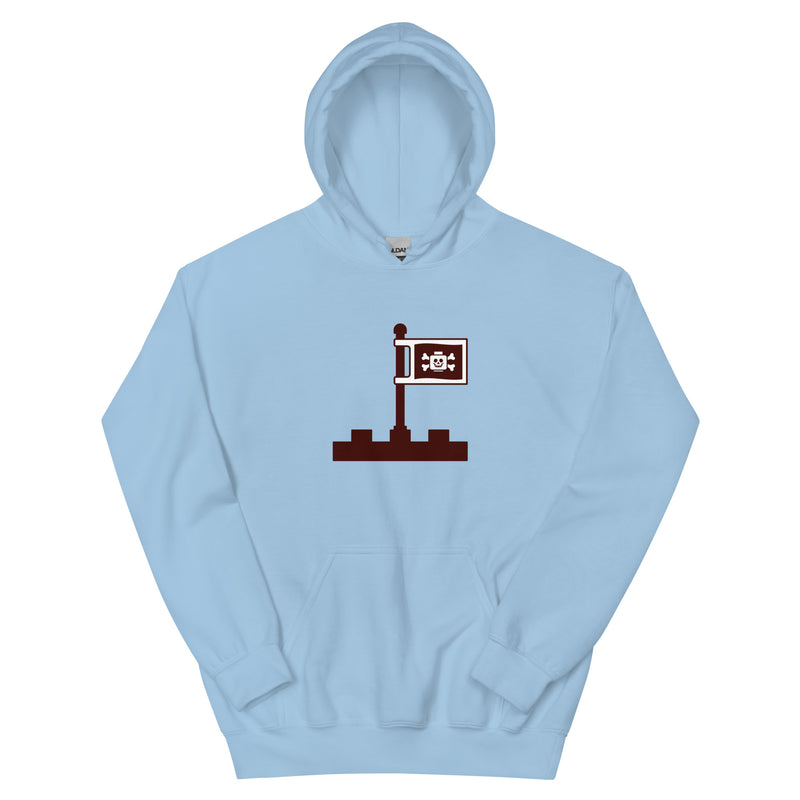 Pirate Flag Bricks Custom Unisex Hoodie