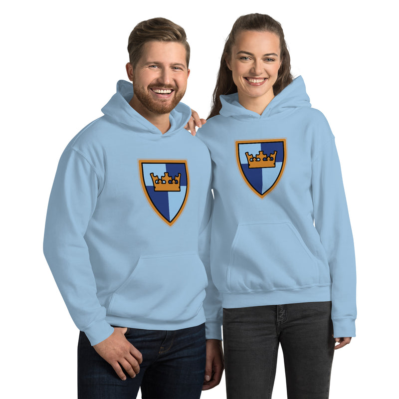 Vintage Castle Shield Crown Minifigure Hoodie Sweatshirt