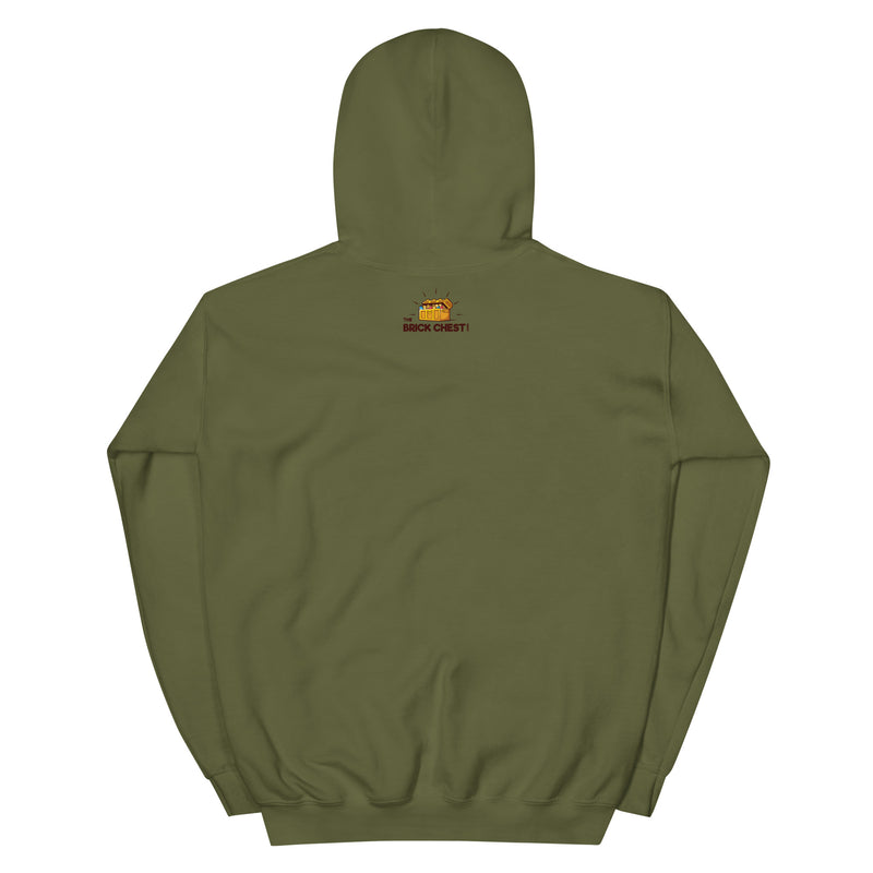 Brick Chest Minifigur Hand Custom Unisex Hoodie