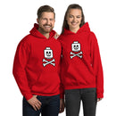 Skeleton Minifigure Head Pirate Crossbones Flag Unisex Hoodie