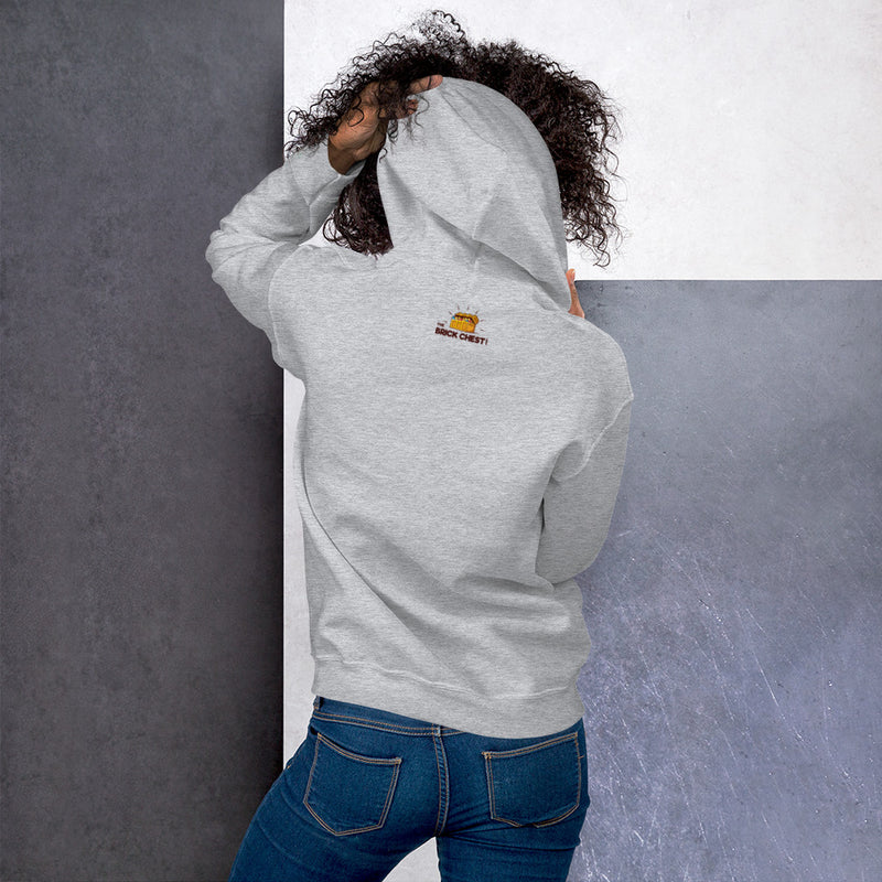 Warhol Art Style Custom Lady Minifigur Kopf Unisex Hoodie