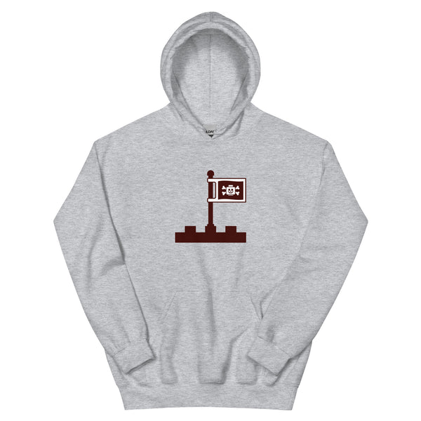 Pirate Flag Bricks Custom Unisex Hoodie