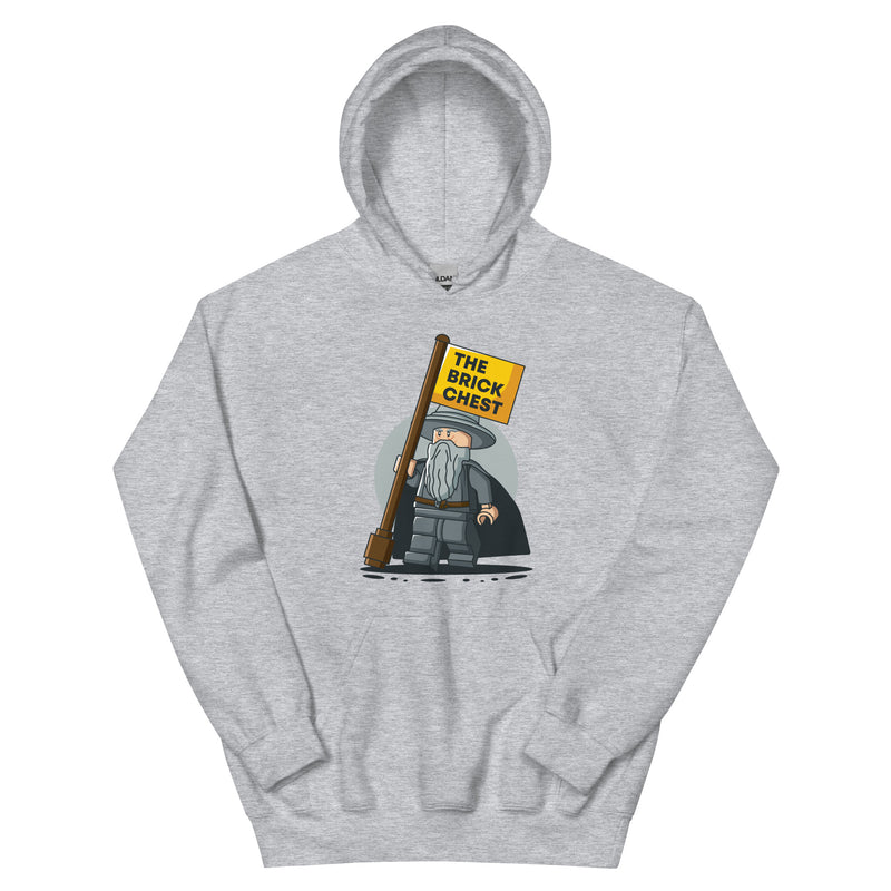 Zauberer Minifigur LOTR Custom Unisex Hoodie