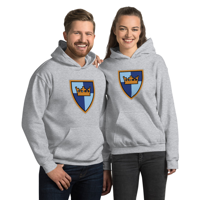 Vintage Castle Shield Crown Minifigure Hoodie Sweatshirt