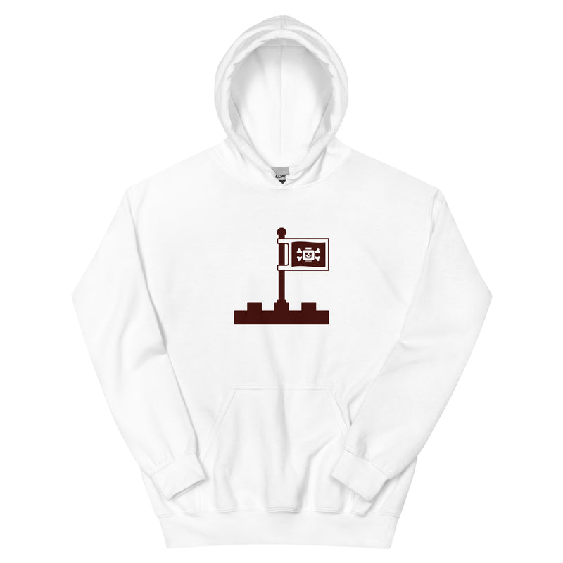 Pirate Flag Bricks Custom Unisex Hoodie
