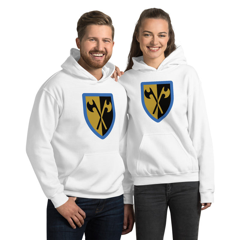 Vintage Castle Shield Axes Minifigure Hoodie Sweatshirt