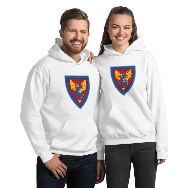 Vintage Castle Shield Dragon 2 Minifigure Hoodie Sweatshirt