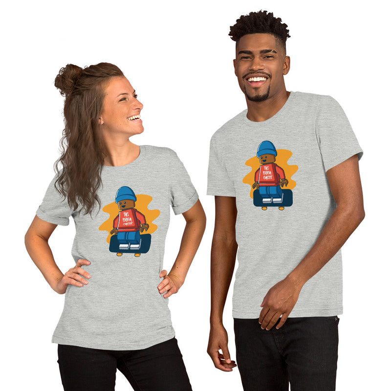 Skateboarding MiniFigure Unisex t-shirt