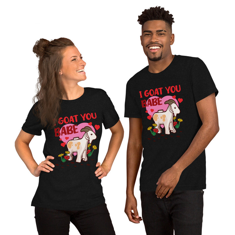 I Goat You Babe Valentines Love Building Animal Minifigure Unisex T-shirt