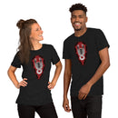 Vintage Castle Shield Scorpion Brick Minifigure T-Shirt