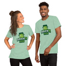 Brick N' Stein Minifigur Monsterkopf Unisex T-Shirt