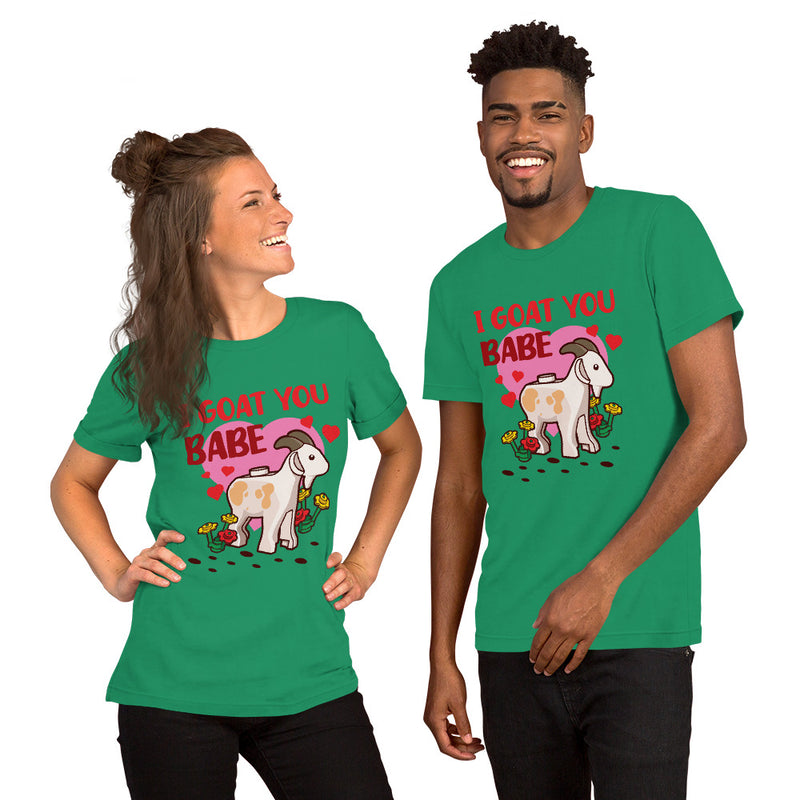 I Goat You Babe Valentines Love Building Animal Minifigure Unisex T-shirt