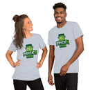 Brick N' Stein Minifigur Monsterkopf Unisex T-Shirt